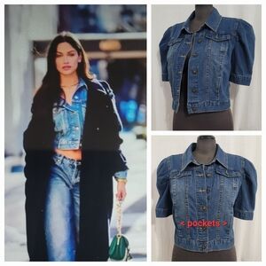 Cropped Jean Jacket / 10